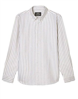 Oxford Sune Stribet Skjorte